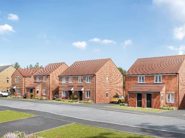 Developers Gleeson began building last year and began welcoming viewings to the first set of completed houses this year.