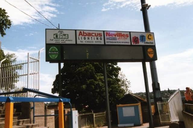 A history of Stags scoreboards - 2000