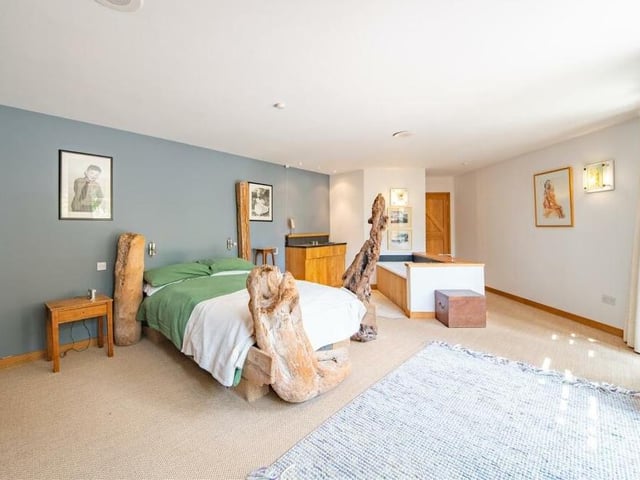 All five bedrooms are located on floor one of the £1.5 million Southwell property. This one is wonderfully spacious.