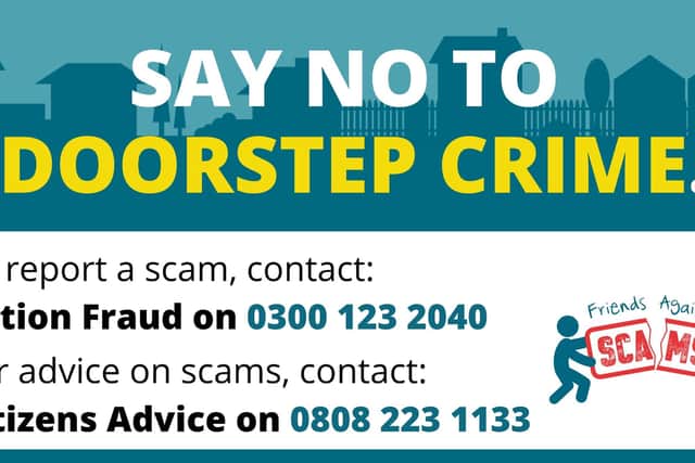 Nottinghamshire Trading Standards spreading the word on rogue traders