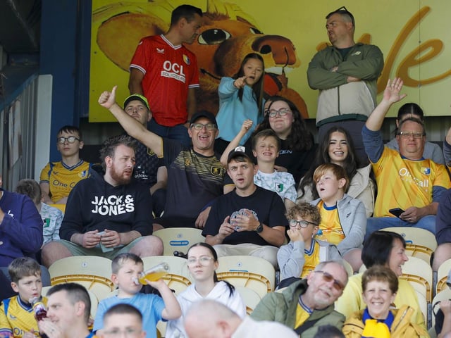 Mansfield Town fans saw the side secure another excellent home win.