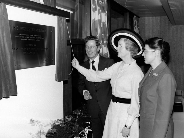 The opening of Dukeries Centre at King's Mill 1975.