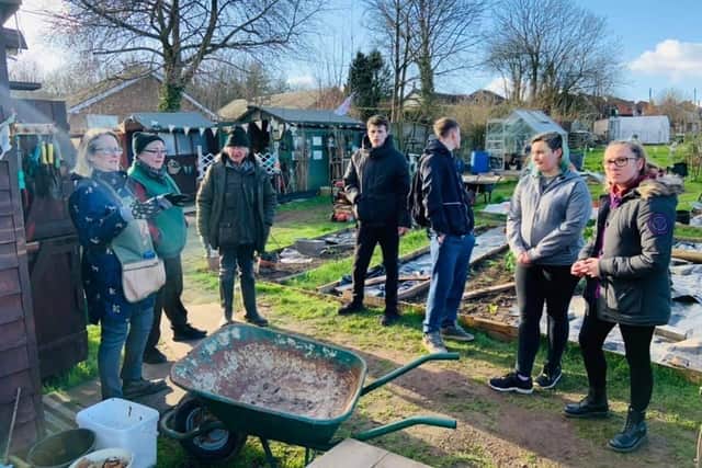 Volunteering at the Northfield Avenue Community Allotments