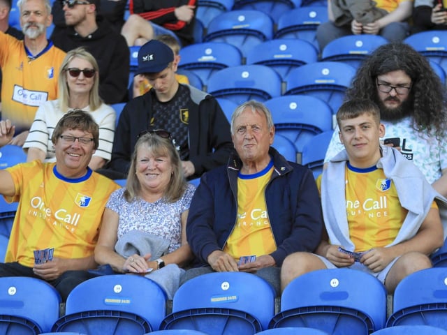 Mansfield Town turned on the style to make light work of Peterborough United.