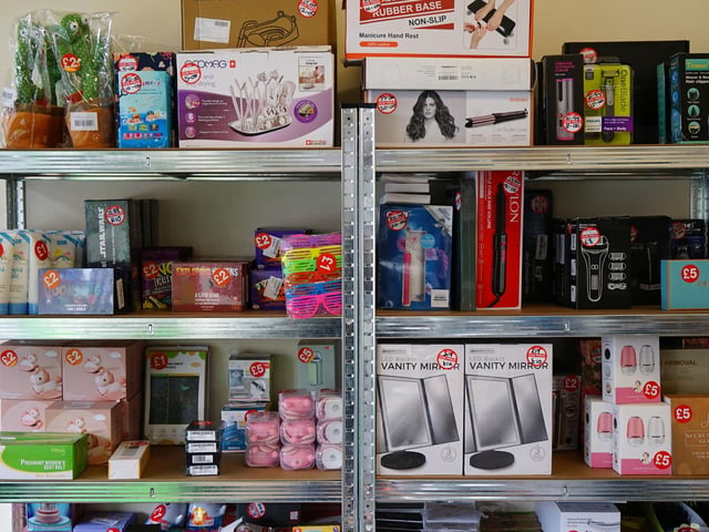 Items have been donated to the charity, with plenty of bargains available for supporters.