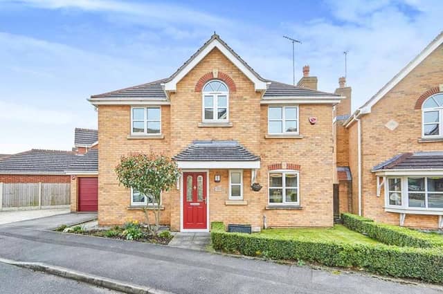 This four-bedroom, detached family home at Willow Gardens in Sutton is on the market for £290,000 with estate agents Your Move.