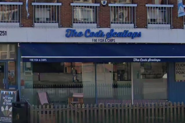 The Cod’s Scallops on Mansfield Road, Sherwood. The BBC said: "Cooked to order in beef dripping, meaty, MSC-certified cod arrives in a peerlessly crisp, unusually tasty batter and with stellar chips scattered (winningly!) in scraps. There’s also a branch in Wollaton. Fish from £8."