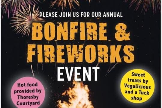 Perlethorpe Social Club will host its annual display on Saturday, November 4. Gates open at 5.30pm. Hot food and sweet treats available.