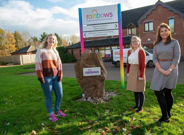 Emily Wright of Rainsbows with Sophie Hopkinson and Emily Wilson of Rippon Homes
