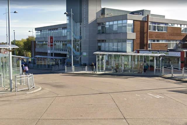 Sutton Bus Station.