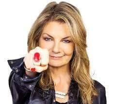 Jo Caulfield winner of the 2025 Takeover Radio 106.9FM Joke of the Fringe Award