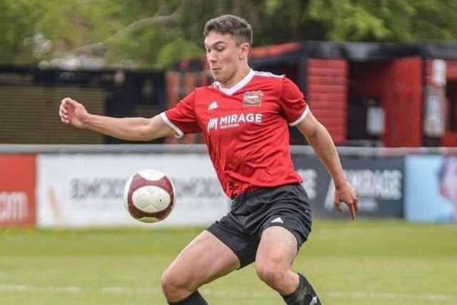 New AFC Mansfield centre back Brandon Murillo.