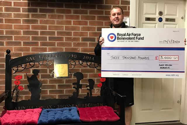 Phil Hallam has been nominated for an RAF Benevolent Fund award
