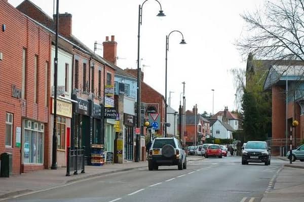 The town centre in Kimberley, which could be set for a £16 million transformation.