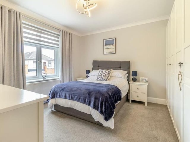 Here is the first of two good-sized double bedrooms within the Forest Town property. This one faces the front and benefits from coving to the ceiling and fitted wardrobes with hanging rails and shelving.