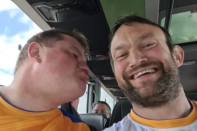 Mansfield Town fans head to Wembley