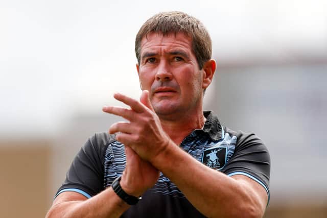 Mansfield Town manager Nigel Clough. Photo: Chris Holloway