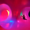 The giant Architects of Air inflatable Luminarium sculpture is coming to Mansfield