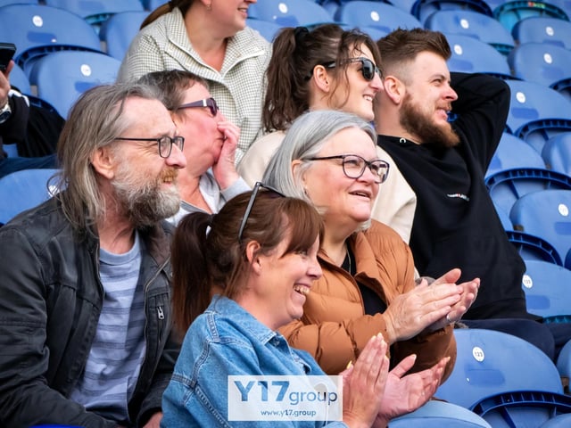 Friends and family gathered to support players on the day