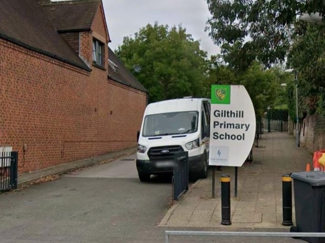 Gilthill Primary School was rated 'good' with a score of 32/40 and an average KS2 score of 107.3.