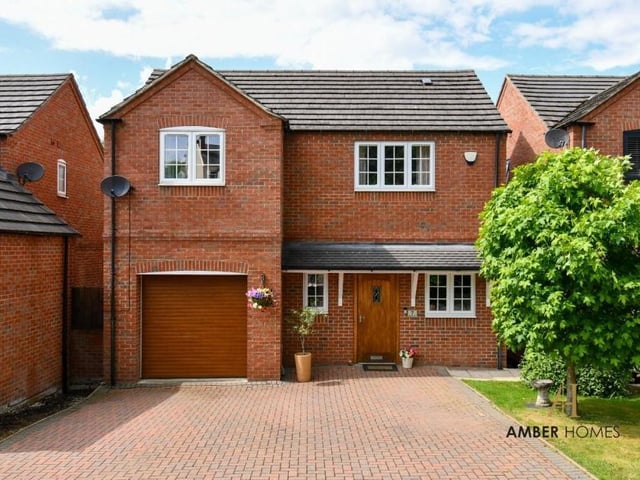 Back to the front now, and let;s focus on the driveway, which offers off-street parking space, and the sizeable, integral garage, which actually forms part of the ground floor layout.