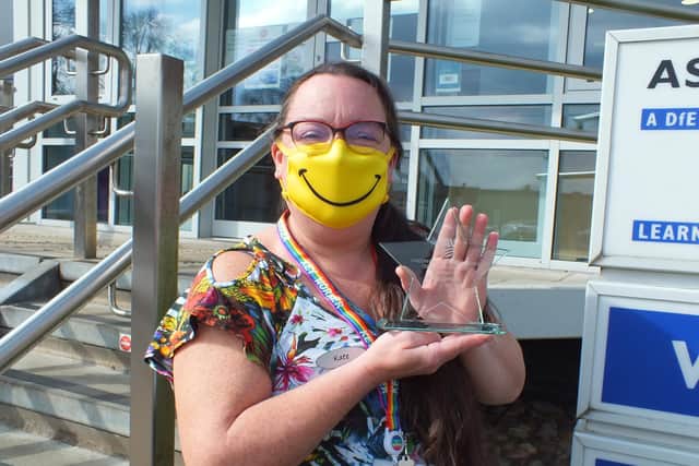 Kate Anthony – Covid-19 Hero Award winner.
