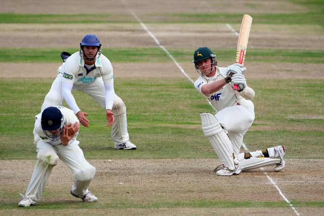 Graeme Swann finished the 2007 season with 516 runs and 45 wickets, leading to his recall to the England side against Sri Lanka. (Photo by Tom Shaaw/Getty Images)