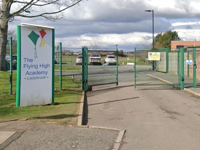 Mansfield Flying High Academy was rated 'good' with a score of 33/40 and an average KS2 score of 107.3.