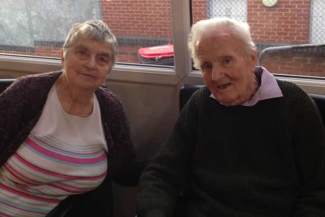 Paddy Farrell is pictured with his beloved wife Pat.