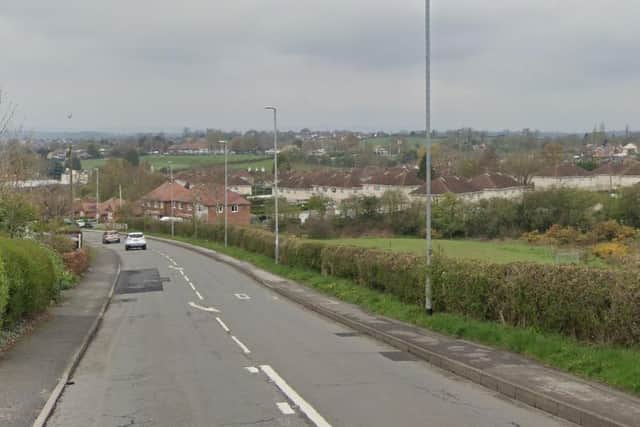 Plans have been resubmitted for more than 40 homes on land off Nottingham Road in Selston. Photo: Google