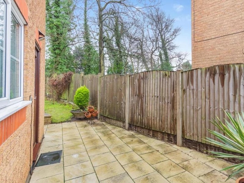 More patio space in the garden.