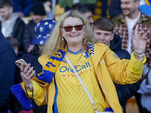 Mansfield Town fans enjoyed a big win over Salford City.