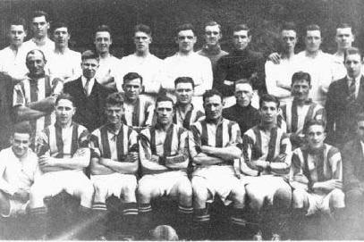 This is the Worksop Town team for the 1927/28 season. The world would again be changed for every as the peace of The First World War gives way to the Great Depression and growing tension in Europe.