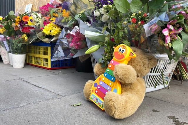 Edinburgh residents and those further afield have been posting pictures of toys in tribute