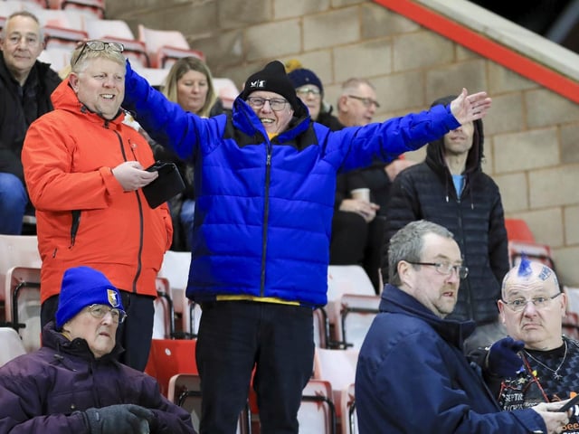 Mansfield Town fans watched a dire display from their side in defeat at Exeter City.