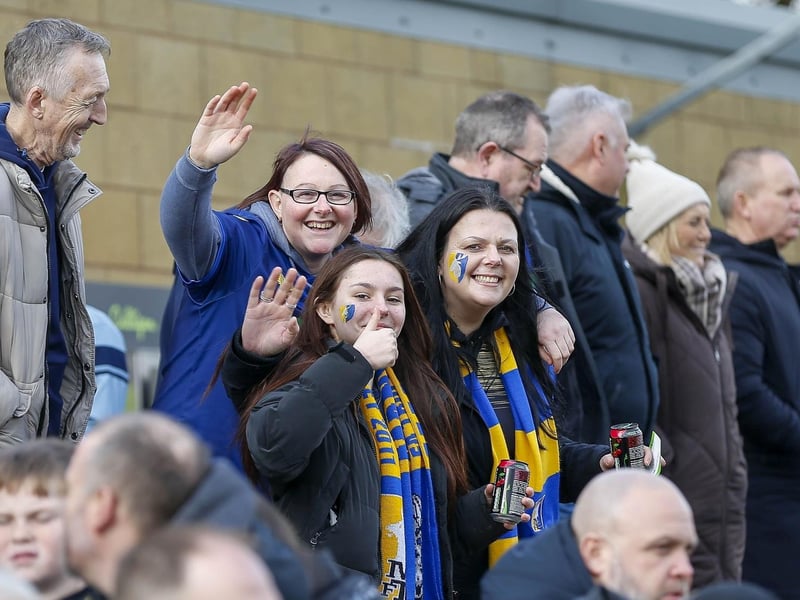 Mansfield Town fans watched a great away win for Stags.