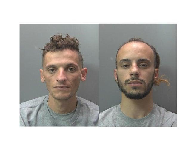 Nouralaine Manssouri (23) and Omar Bkara (25) and a 17 year old boy followed a 75 year old man and his wife after leaving a shop. One of the men sprayed the victim in the face, temporarily blinding him, allowing them to steal his watch. Bkara was sentenced to 51 months in prison, and Manssouri was sentenced to 49 months. The teenager was given a 24 month detention and training order.