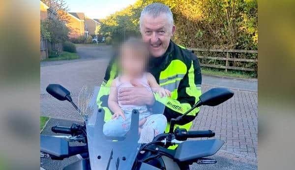 Motorcyclist Nigel Osler died following a collision with a lorry.