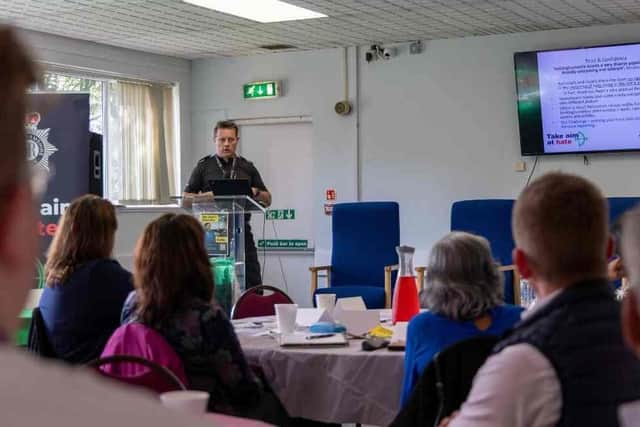 More than 50 people heard first-hand about the emotional toll of hate crime by listening to the lived experiences of victims.