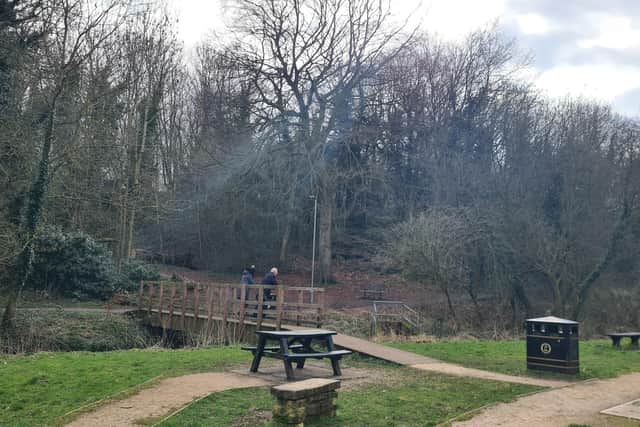The Quarry Lane Nature Reserve, which is popular with visitors, would be enhanced under the proposals.