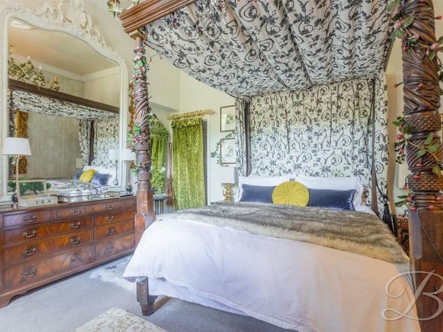 A second look at the wonderful ground-floor bedroom, which could easily be converted into a sitting room, if required.
