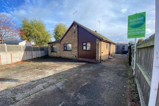 Offers of more than £260,000 are being invited by estate agents Burchell Edwards for this three-bedroom, detached bungalow on Thorpe Road, Eastwood.