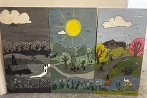 EVOLVE Alternative Provisions Programme learners artwork