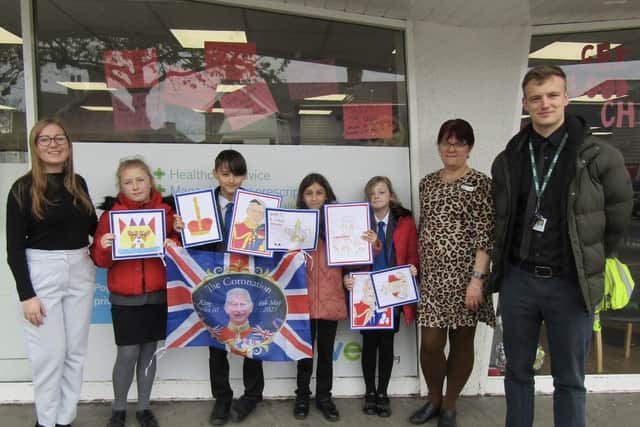 'Proud' students and staff from Parkgate Academy visit the community with artwork created in class.