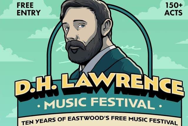 The DH Lawrence Music Festival returns for its 10th year this weekend. Photo: Submitted