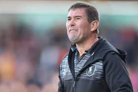 Mansfield Town manager Nigel Clough,