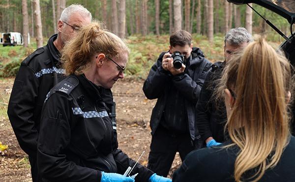 Nottinghamshire Police train officers on rural crime using animal carcasses