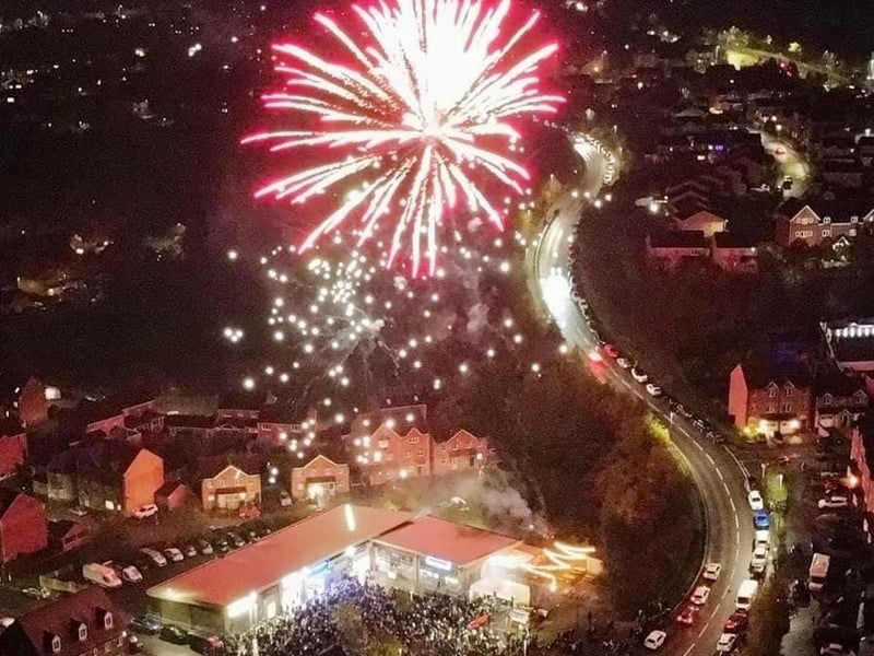 The Berry Hill bistro will run a free fireworks display starting at 6pm. Sunday dinner last orders will be at 3pm. Hog roast and other delicious bonfire food will be available from 5pm.