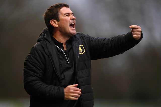 Mansfield manager Nigel Clough - tentative backing for proposals to help football.