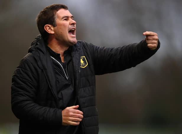 Mansfield manager Nigel Clough - tentative backing for proposals to help football.